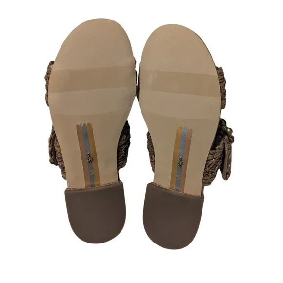 NWT Sam Edelman Elisa Braided Strap Sandal – Brown, Size 5 - Picture 4 of 6